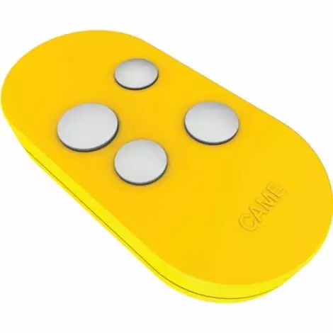 TOPD4RYS Télécommande Jaune 4 Canaux Rolling Code CAME - CAME 1 TOPD4RYS Télécommande Jaune 4 Canaux Rolling Code CAME - CAME