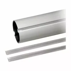 Lisse à Section Tubulaire En Aluminium Peint Blanc Avec Profilé Longueur 5.35m CAME G05350