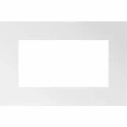 PLV3M WH Plaque Blanche En Verre 3 Modul CAME 67900170