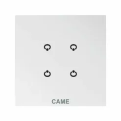 OH/4ITC WH MOD. 4 Entr. Sur Plaque Blanc CAME 67600550
