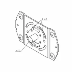 Support Pour Flanc Kommerling CAME YM0139