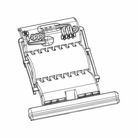 Attache Anti-soulèvement CAME YM0155 1 Attache Anti-soulèvement CAME YM0155