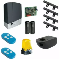 KIT BXV04AGS Motorisation Portail Coulissant CAME 24V 8K01MS-003 + Crémaillère - CAME