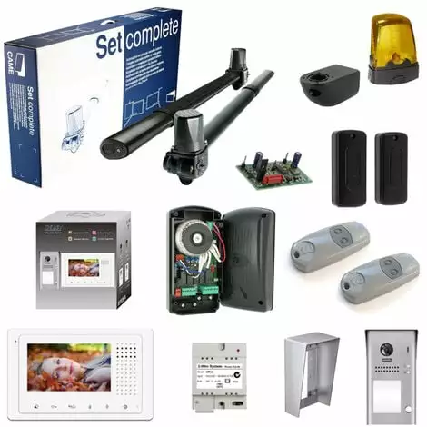 PACK KIT KRONO 001U1694 De CAME Et Vidéophone MINI ZEN - CAME 1 PACK KIT KRONO 001U1694 De CAME Et Vidéophone MINI ZEN - CAME