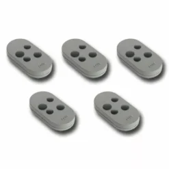 Came 5 X Télécommande 4 Canaux Code Fixe Grise Topd4fgs 806ts-0100
