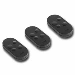 Came 3 X Télécommande 4 Canaux Code Fixe Noire Topd4fks 806ts-0102