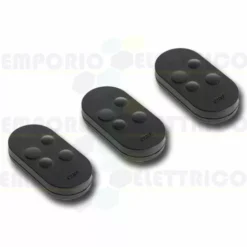 Came 3 X Télécommande 4 Canaux Code Fixe Noire Topd4fks 806ts-0102 -CAME Soldes Boutique 16955993 3