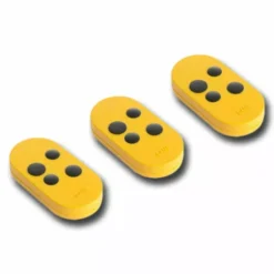 Came 3 X Télécommande 4 Canaux Code Fixe Jaune Topd4fys 806ts-0103