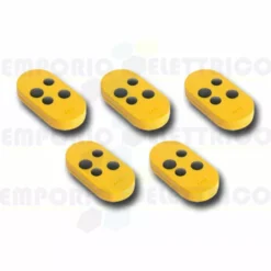 Came 5 X Télécommande 4 Canaux Code Fixe Jaune Topd4fys 806ts-0103 -CAME Soldes Boutique 16955998 3