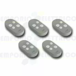 Came 5 X Télécommande 4 Canaux Rolling Code Grise Topd4rgs 806ts-0120 -CAME Soldes Boutique 16956012 3