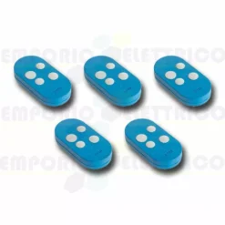 Came 5 X Télécommande 4 Canaux Rolling Code Bleu Topd4rbs 806ts-0121 -CAME Soldes Boutique 16956019 3