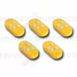 Came 5 X Télécommande 4 Canaux Rolling Code Jaune Topd4rys 806ts-0123 -CAME Soldes Boutique 16956032 3