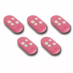 Came 5 X Télécommande 4 Canaux Rolling Code Rose Topd4rps 806ts-0125