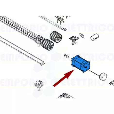 Came Pièce Détachée Groupe Moteur + Frein Série Ati 230v Lent 88001-0139 3 Came Pièce Détachée Groupe Moteur + Frein Série Ati 230v Lent 88001-0139 – Image 3
