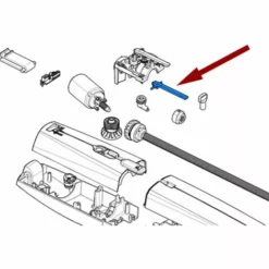 Came Pièce Détachée Levier Déverrouillage Axi20-25 119rid481