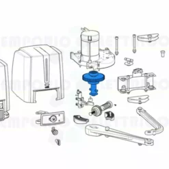 Came Pièce Détachée Arbre Lent Fast40 119rid375 -CAME Soldes Boutique 23007276 3