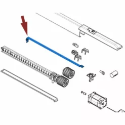 Came Pièce Détachée Support Fin De Course Ati5 119rid217