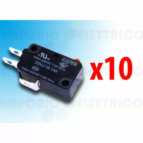 Came 10 X Pièce Détachée Micro-interrupteurs 119rir083 2 Came 10 X Pièce Détachée Micro-interrupteurs 119rir083 – Image 2