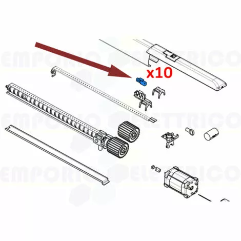 Came 10 X Pièce Détachée Micro-interrupteurs 119rir083 3 Came 10 X Pièce Détachée Micro-interrupteurs 119rir083 – Image 3