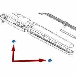 Came Pièce Détachée Arrêts Mécaniques Amico Axo 119rid270