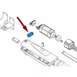 Came Pièce Détachée Condensateur 8 MF Avec Câbles Et Vis Axo 119rir339