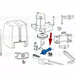 Came Pièce Détachée Couronne Et Vis Sans Fin Fast40 119rid374 -CAME Soldes Boutique 23286020 3