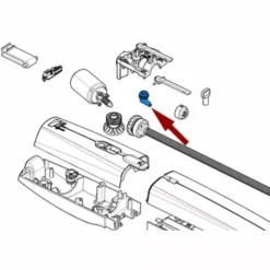 Came Pièce Détachée Groupe Serrure Axi20-25 Opp001 119rid420