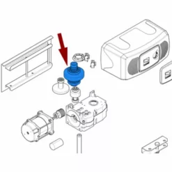 Came Pièce Détachée Arbre Lent Ferni 119rid088