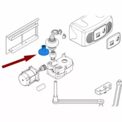Came Pièce Détachée Arbre Deuxième Réduction Ferni 119rid089