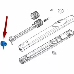 Came Pièce Détachée Bague écrou + étrier Amico 88001-0127