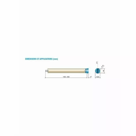 Kit Mondrian 5 Filaire 30Nm CAME Pour Volets Roulants - 001UY0032 2 Kit Mondrian 5 Filaire 30Nm CAME Pour Volets Roulants - 001UY0032 – Image 2
