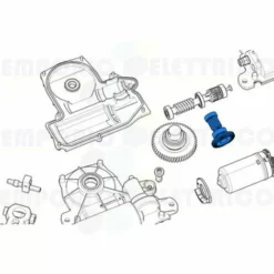 Came Pièce Détachée Vis Sans Fin Première Réduction Frog-j 119ria069 -CAME Soldes Boutique 24123371 3