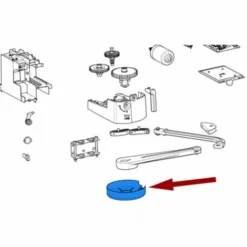 Came Pièce Détachée Cover Bras Transmission Ral 7024 Ftl 88001-0075