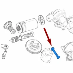 Came Pièce Détachée Vis Travaillée Myto 119ria099