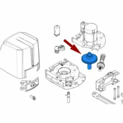 Came Pièce Détachée Arbre Lent Fa70230 119rid484