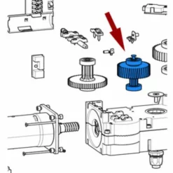 Came Pièce Détachée Arbre Prèmiere Réduction Ferni 119rid355