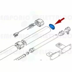 Came Pièce Détachée Capuchon Tête Droit Krono 119rid179 -CAME Soldes Boutique 24403151 3
