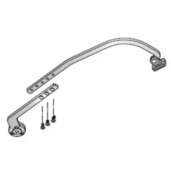 Came Bras De Transmission Courbé Gauche Réglable Voilà 001vlr08sx Vlr08sx