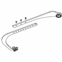 Came Bras De Transmission Courbé Gauche Réglable Voilà 001vlr09sx Vlr09sx