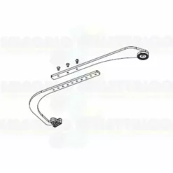 Came Bras De Transmission Courbé Gauche Réglable Voilà 001vlr09sx Vlr09sx -CAME Soldes Boutique 24403155 3