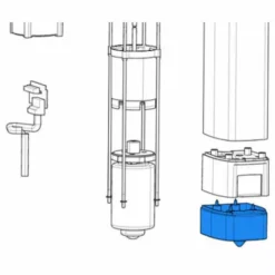 Came Pièce Détachée Couvercle De Fond Stylo 119rid349