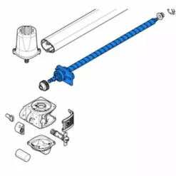 Came Pièce Détachée Vis Sans Fin Krono 5 119rid210