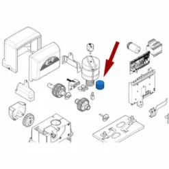 Came Pièce Détachée Vis Sans Fin Bx 119riy003