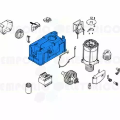 Came Pièce Détachée Caisse Motoréducteur Bk 119ribk005 -CAME Soldes Boutique 24513000 3