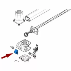 Came Pièce Détachée Cylindre Serrure Avec Clé Triangulaire Krono 119rid167