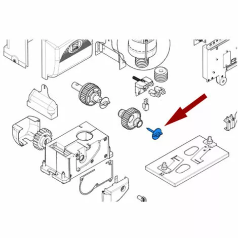Came Pièce Détachée Levier Déverrouillage Bx 119ribx004 1 Came Pièce Détachée Levier Déverrouillage Bx 119ribx004