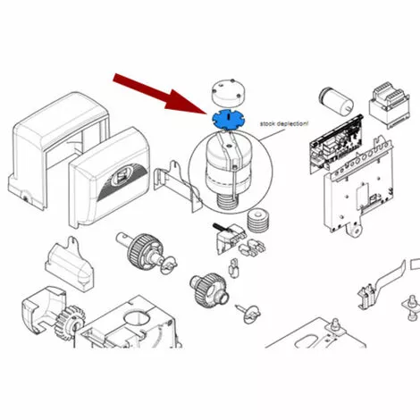 Came Pièce Détachée Verrouillage électrique Bx Bk 119ribx034 1 Came Pièce Détachée Verrouillage électrique Bx Bk 119ribx034