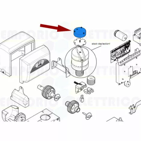 Came Pièce Détachée Frein électrique Bx Bk 119ribx035 3 Came Pièce Détachée Frein électrique Bx Bk 119ribx035 – Image 3