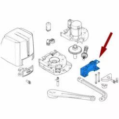 Came Pièce Détachée étrier Mural Fast 119rid483