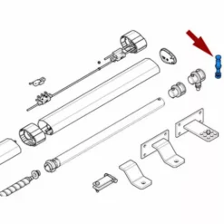 Came Pièce Détachée Pivot étrier Krono 119rid391